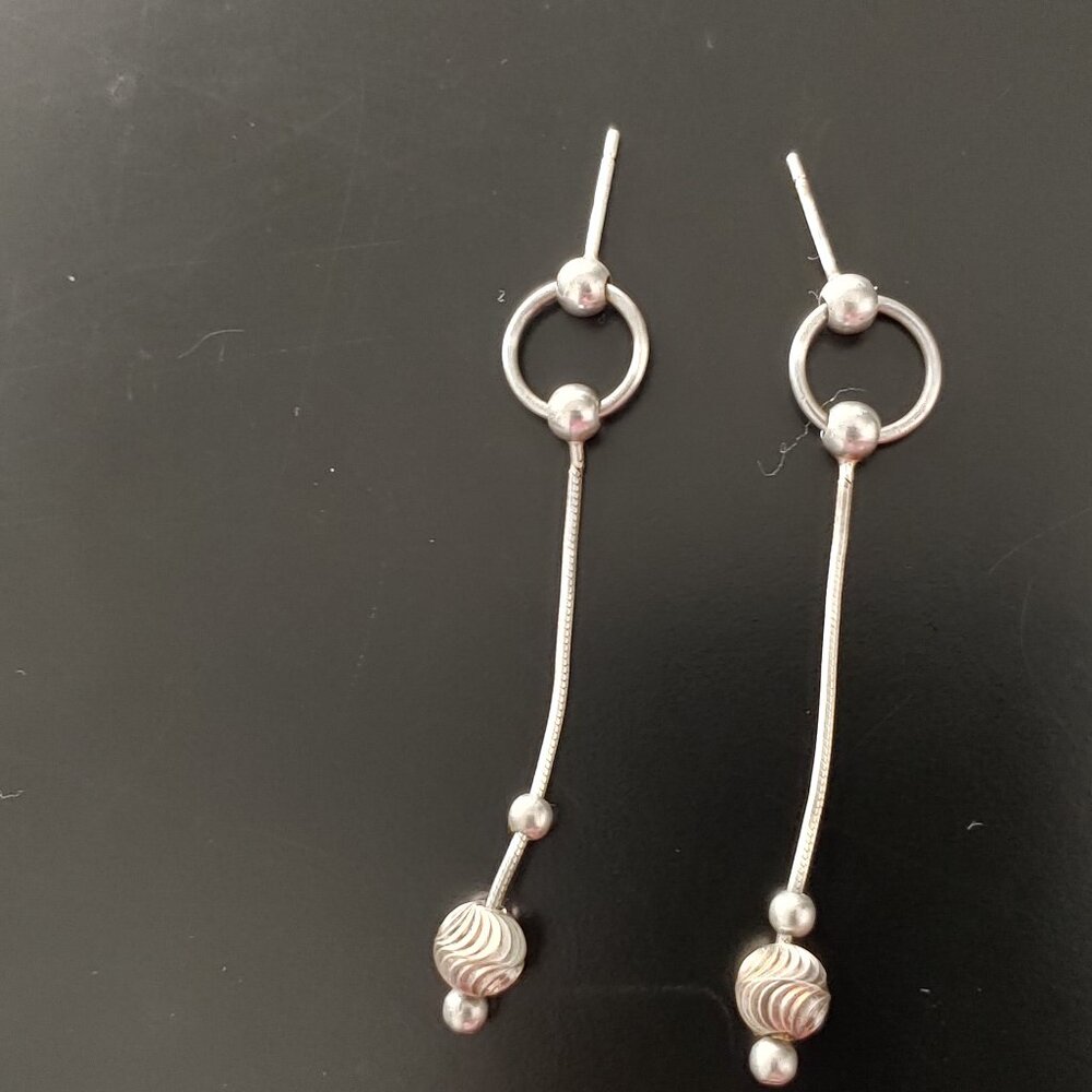 Silver Earings